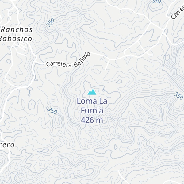 Map of Loma La Furnia
