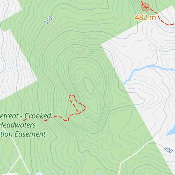 Map of Round Mountain