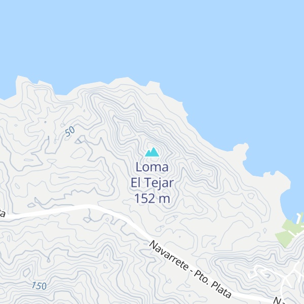 Map of Loma El Tejar