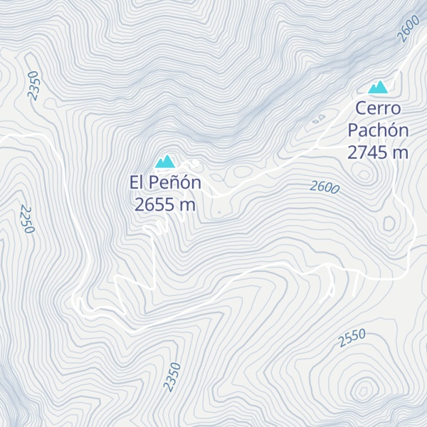 Map of Cerro Negro