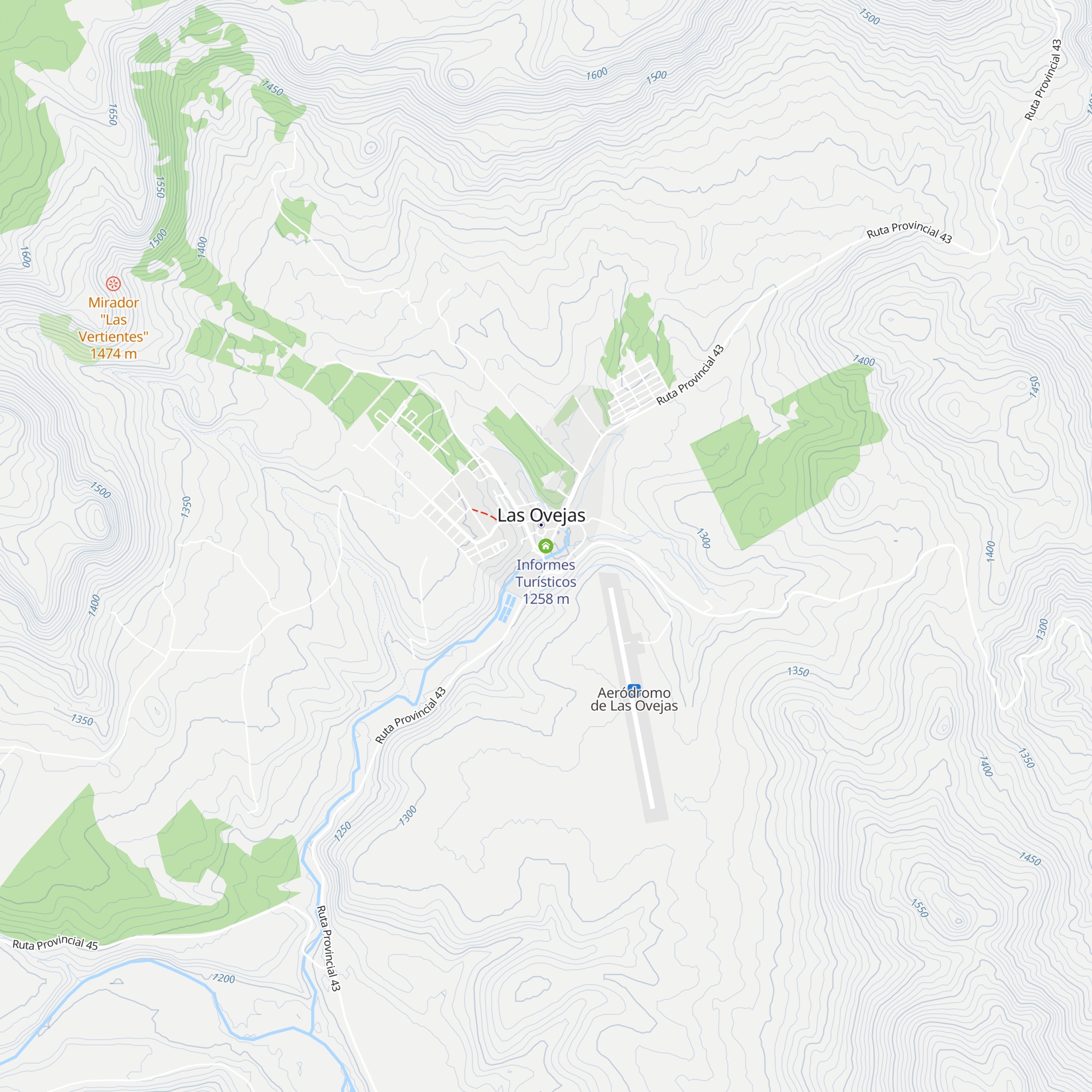 Informes Turísticos map