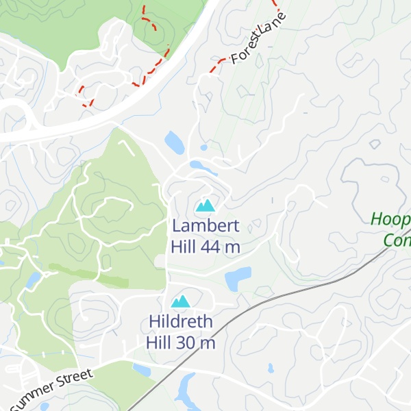 Map of Lambert Hill