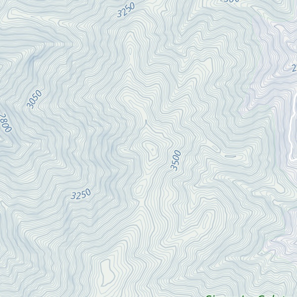 Map of Pico San Rafael