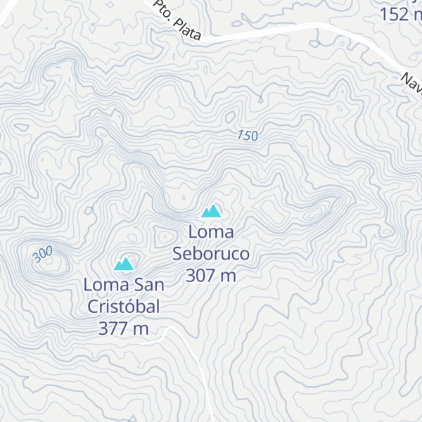 Map of Loma Seboruco
