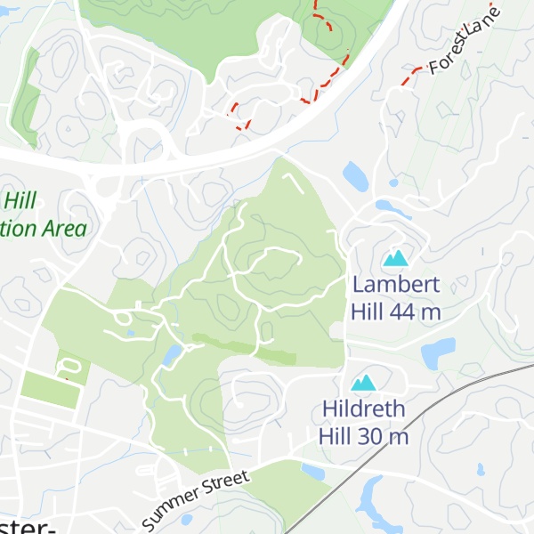 Map of Sheep Pasture Hill