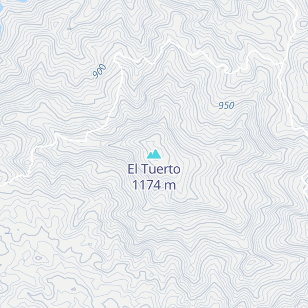 Map of El Tuerto