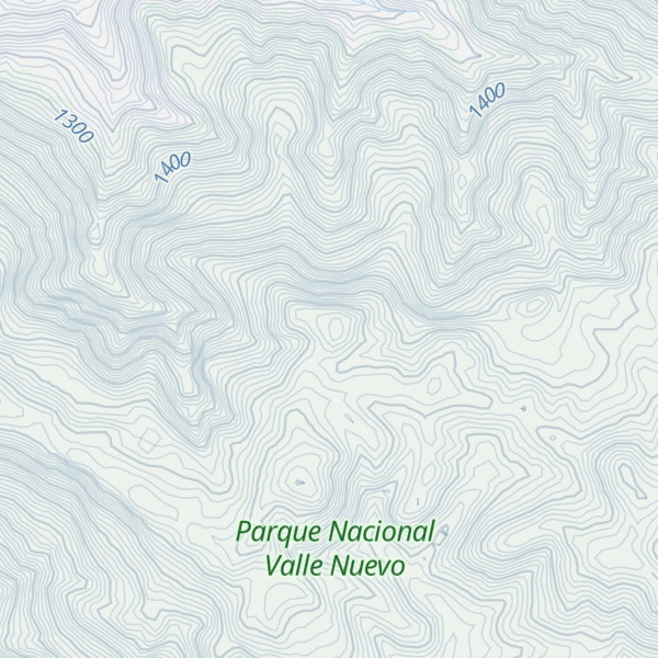 Map of Cerro El Cocuyo