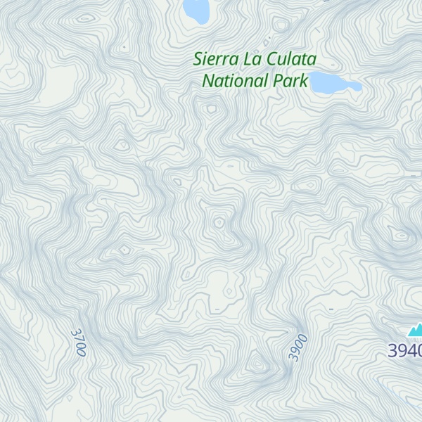 Map of Pico Hato Viejo