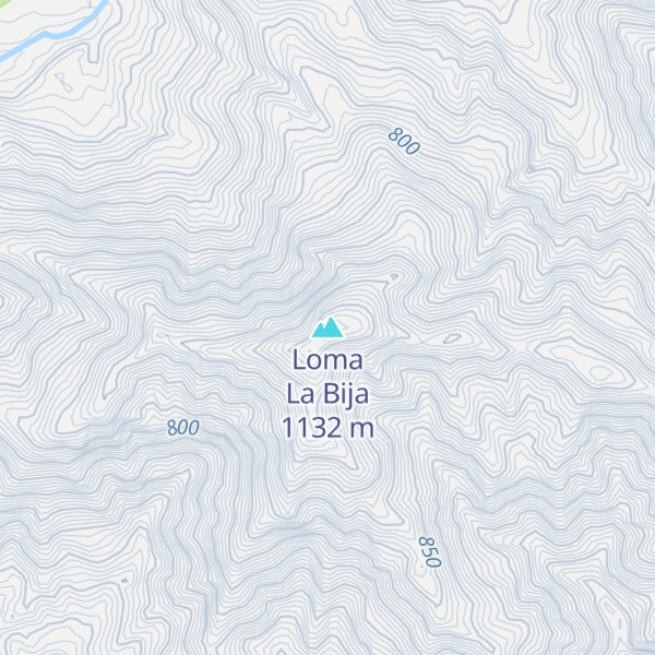 Map of Loma La Bija