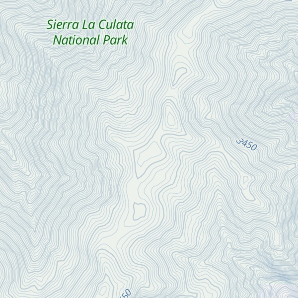 Map of Cerro Las Cruces
