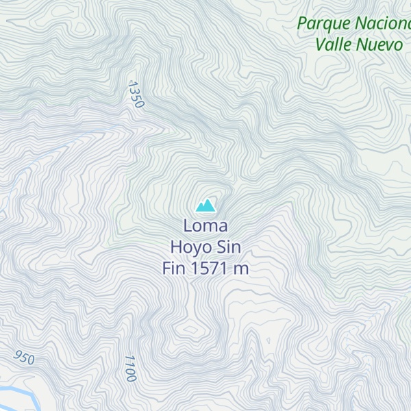 Map of Loma Hoyo Sin Fin