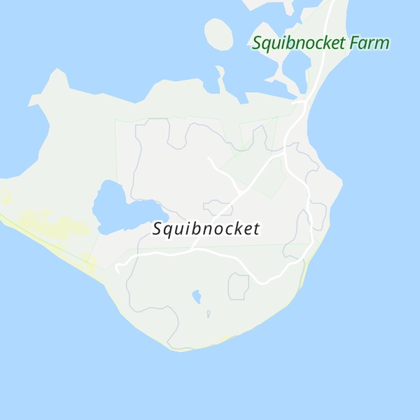 Map of Squibnocket Ridge