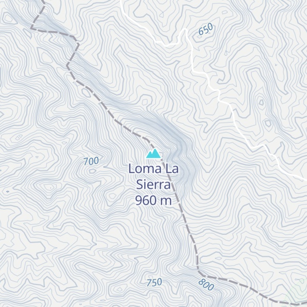 Map of Loma La Sierra