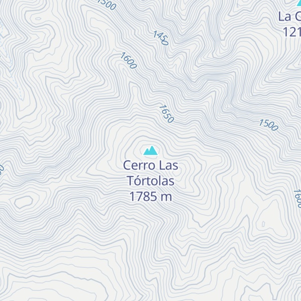 Map of Cerro Las Tórtolas