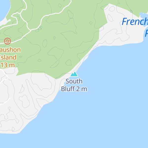 Map of South Bluff