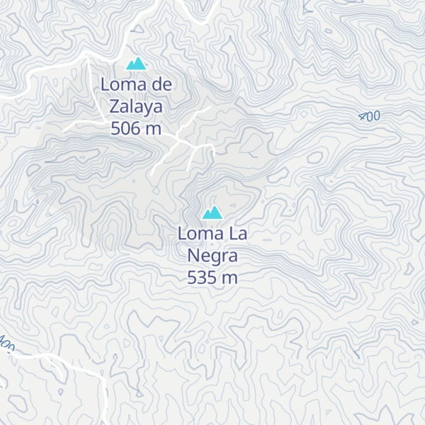 Map of Loma La Negra