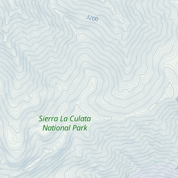 Map of Pico de las Siete Lagunas
