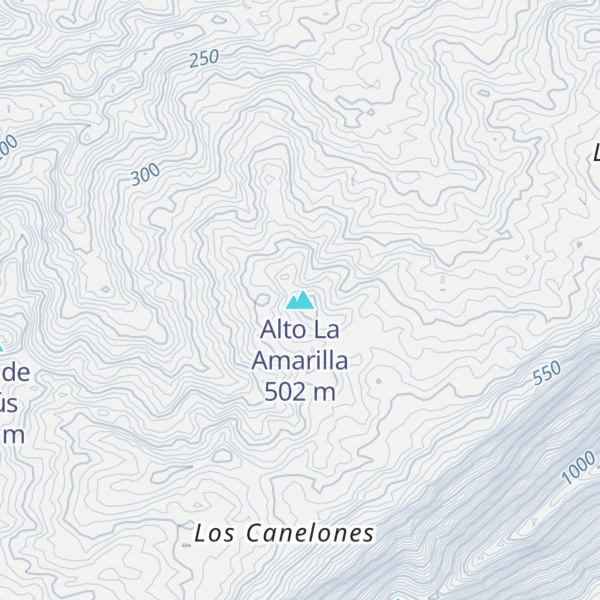 Map of Alto La Amarilla
