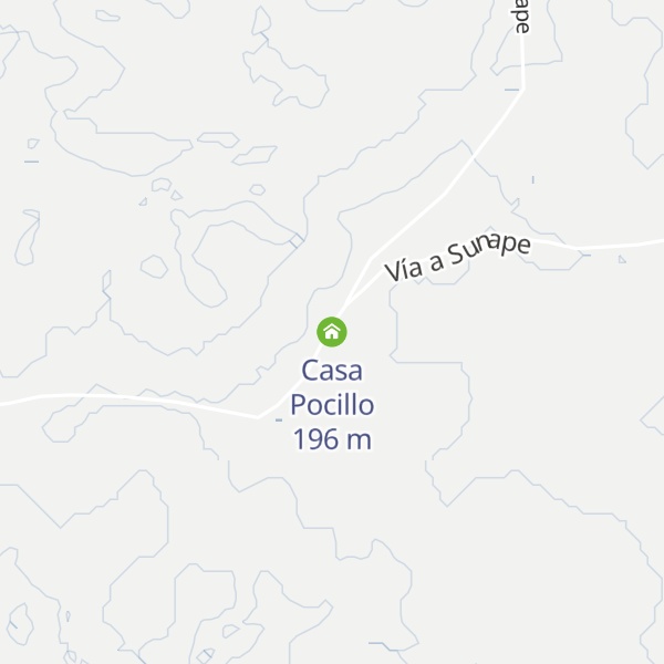 Map of Casa Pocillo