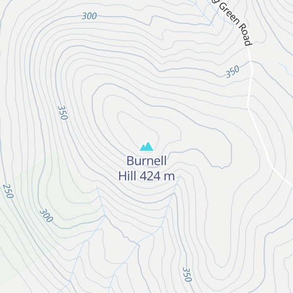 Map of Burnell Hill