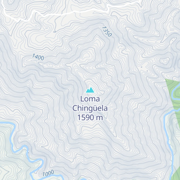 Map of Loma Chingüela