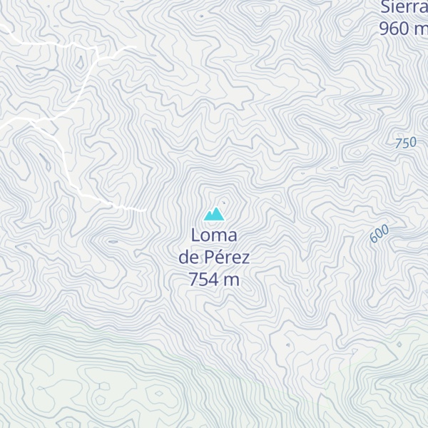Map of Loma de Pérez