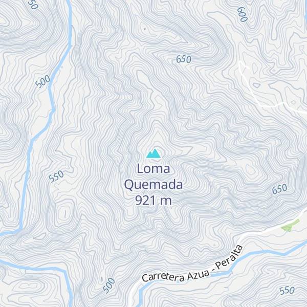 Map of Loma Quemada