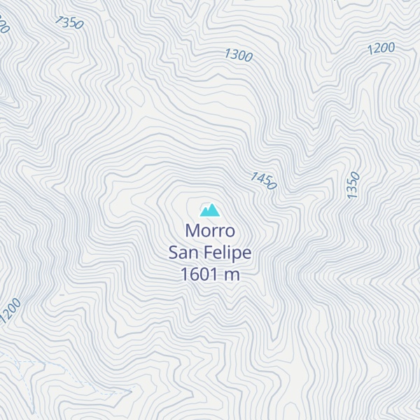 Map of Morro San Felipe