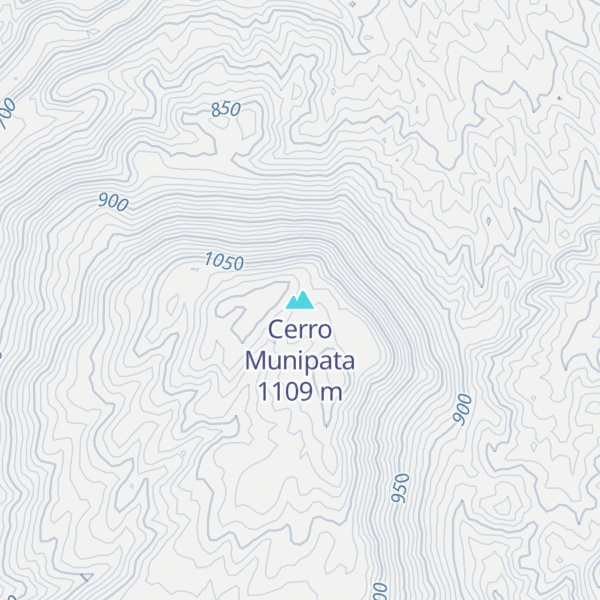 Map of Cerro Munipata