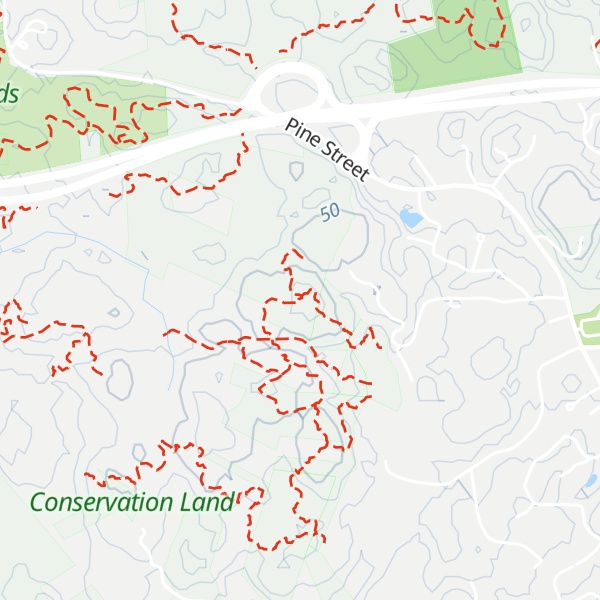 Map of Wyman Hill