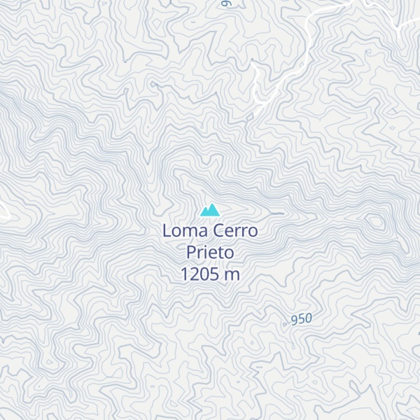 Map of Loma Cerro Prieto