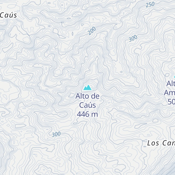 Map of Alto de Caús