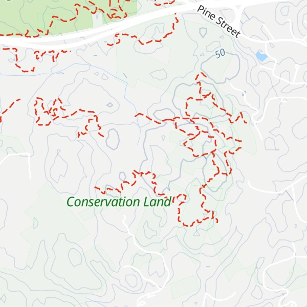 Map of Great Hill