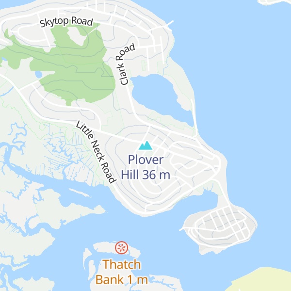 Map of Plover Hill