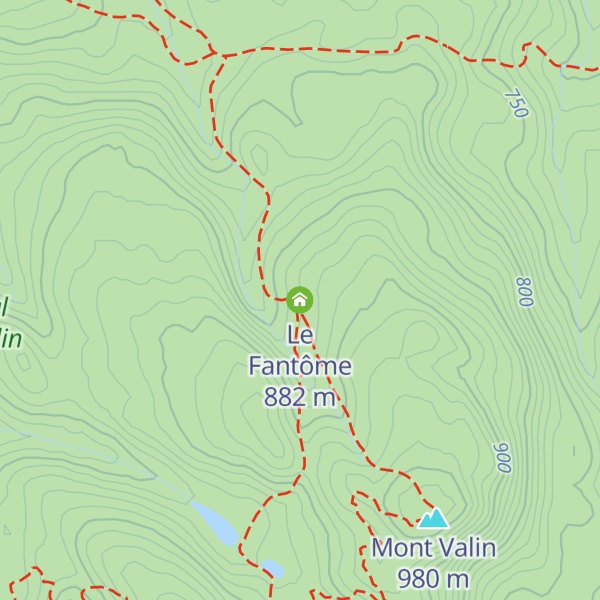 Map of Le Fantôme