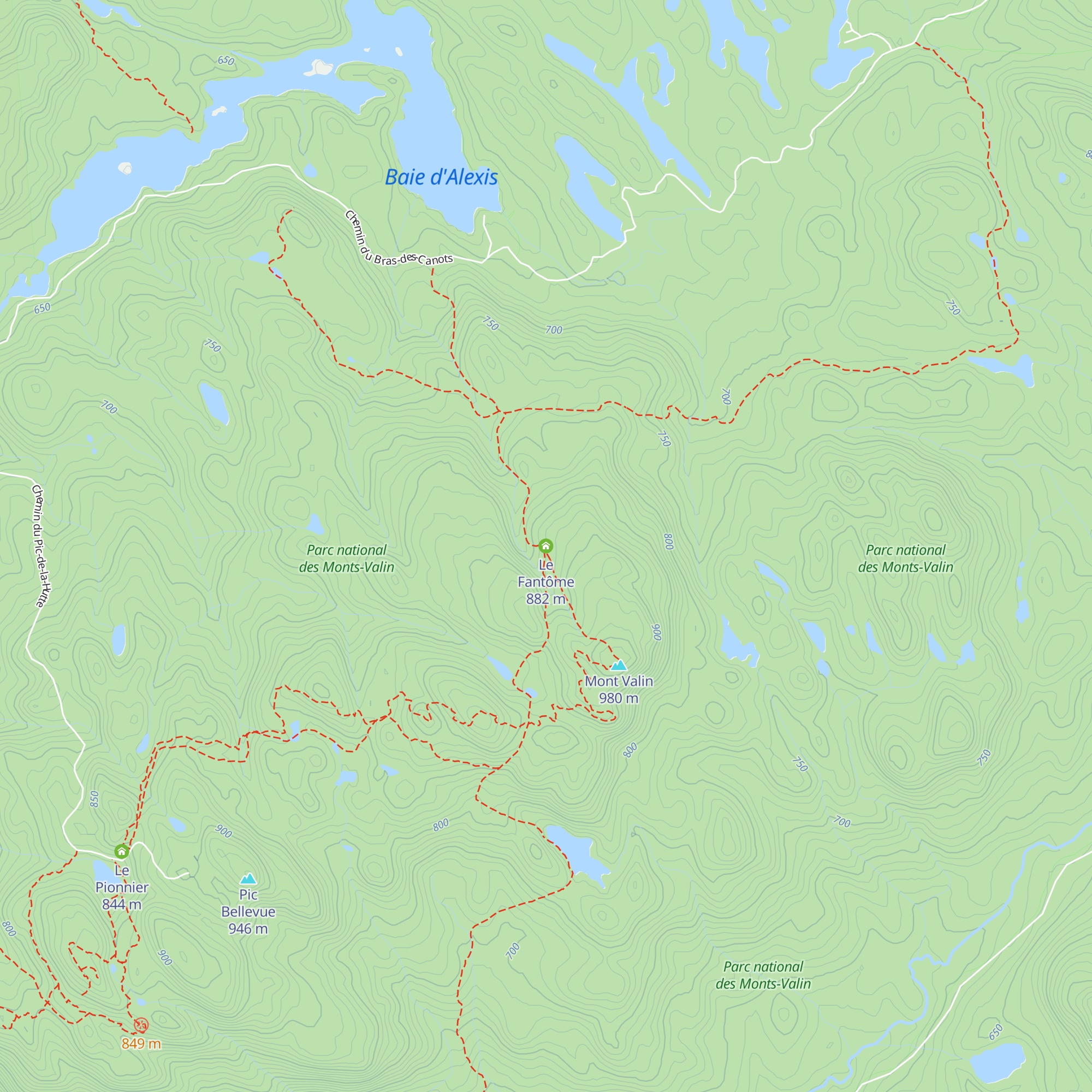 Le Fantôme map