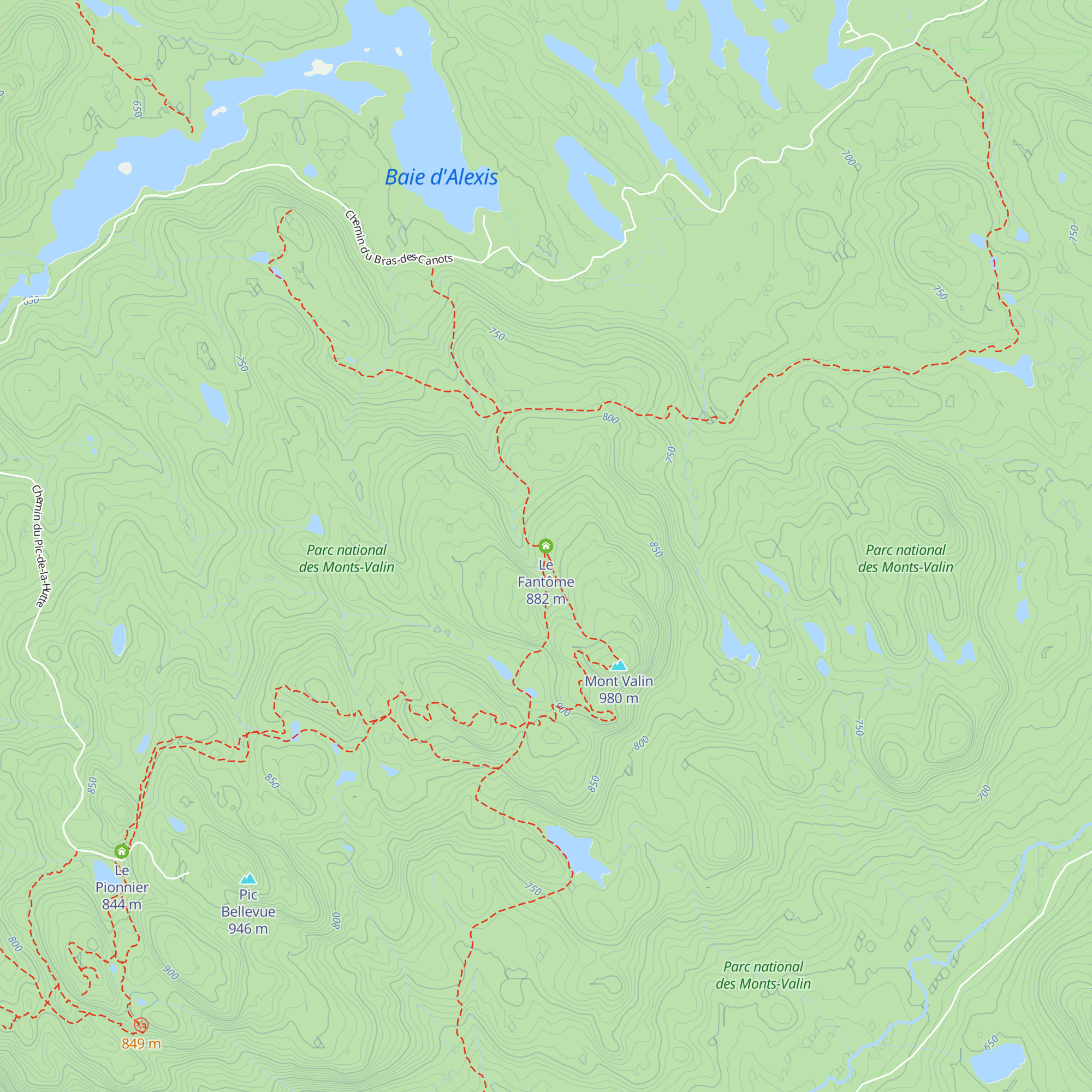 Le Fantôme map