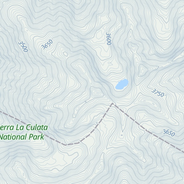 Map of Pico El Rematadero
