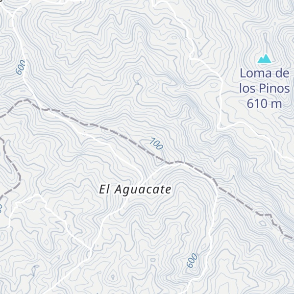 Map of Loma Palo Blanco