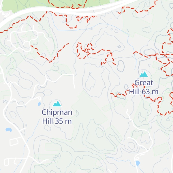 Map of Christian Hill