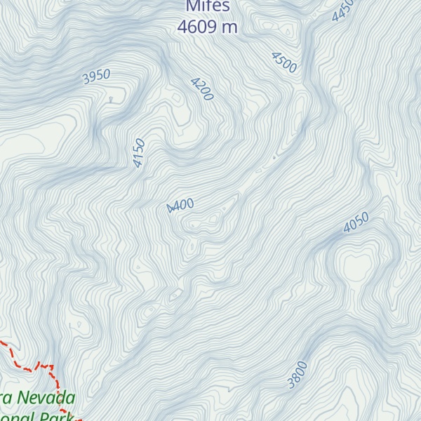 Map of Pico Las Ventanas