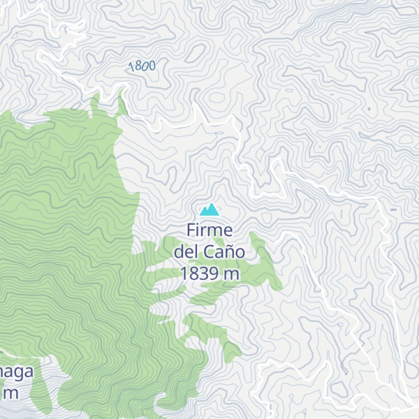 Map of Firme del Caño