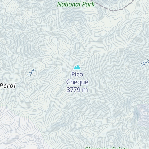Map of Pico Malpica