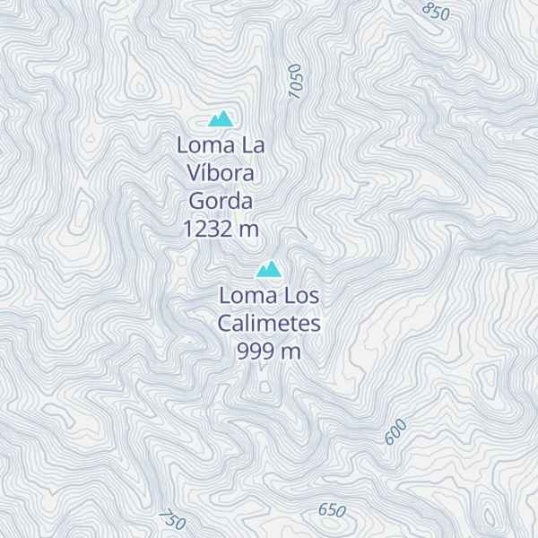 Map of Loma Los Calimetes