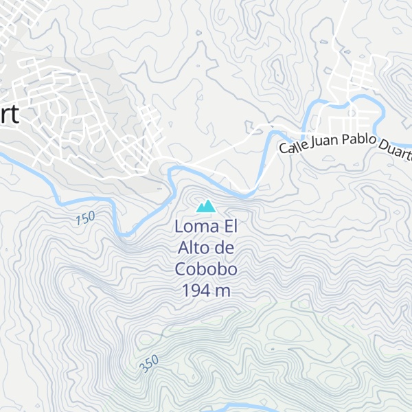 Map of Loma El Alto de Cobobo