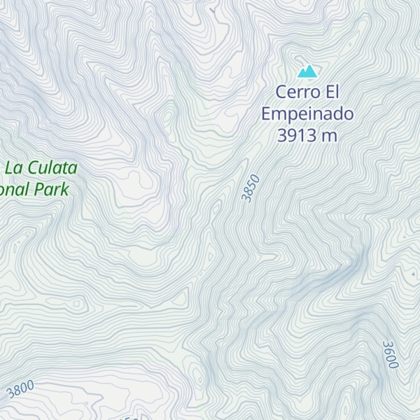 Map of Pico de la Sal
