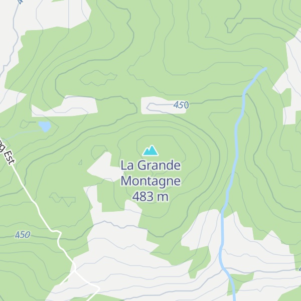 Map of La Grande Montagne