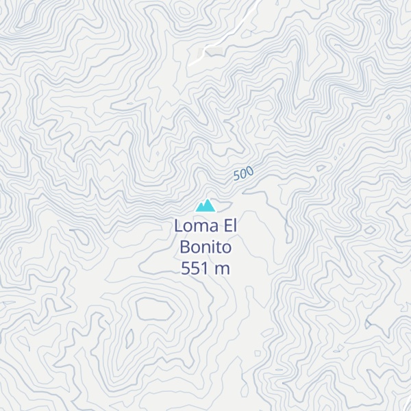 Map of Loma El Bonito