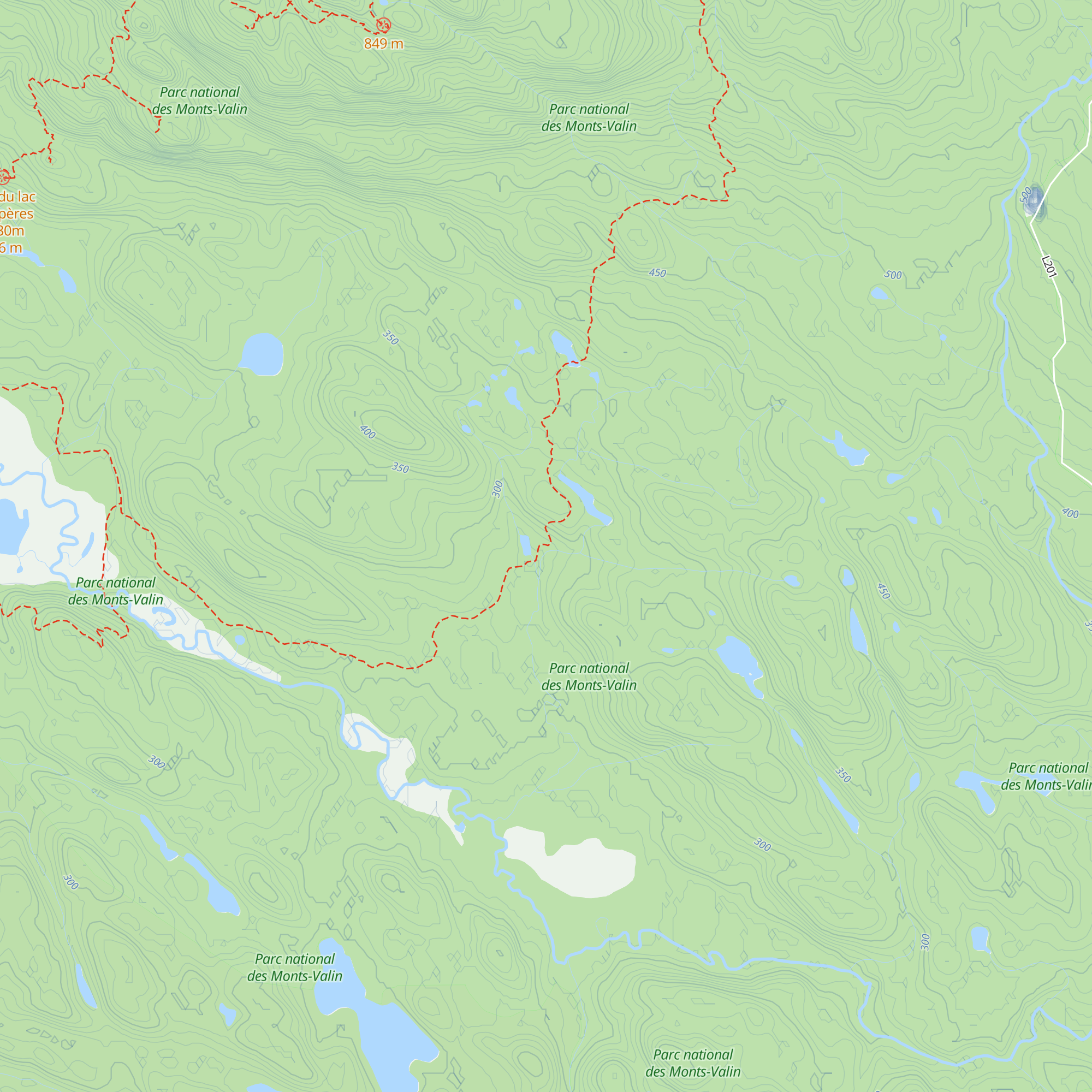 L'Hibernal map