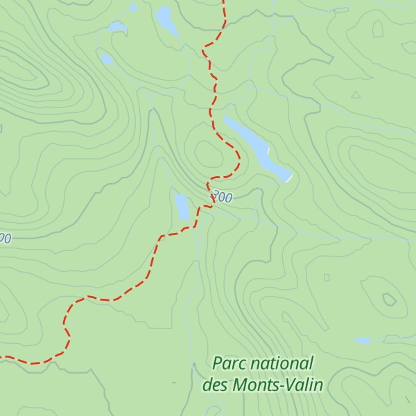 Map of L'Hibernal